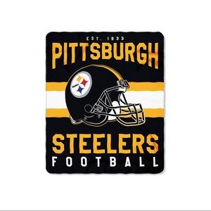 *NEW* Steelers Fleece Throw Blanket